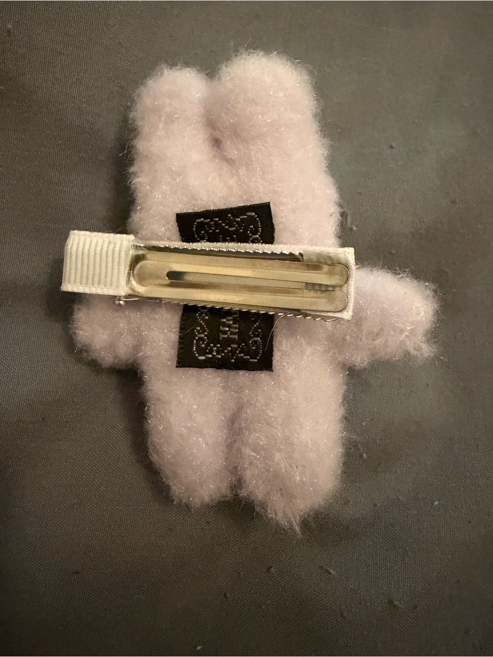 NWOT Purple Bunny Hair Clip - Picture 2 of 4